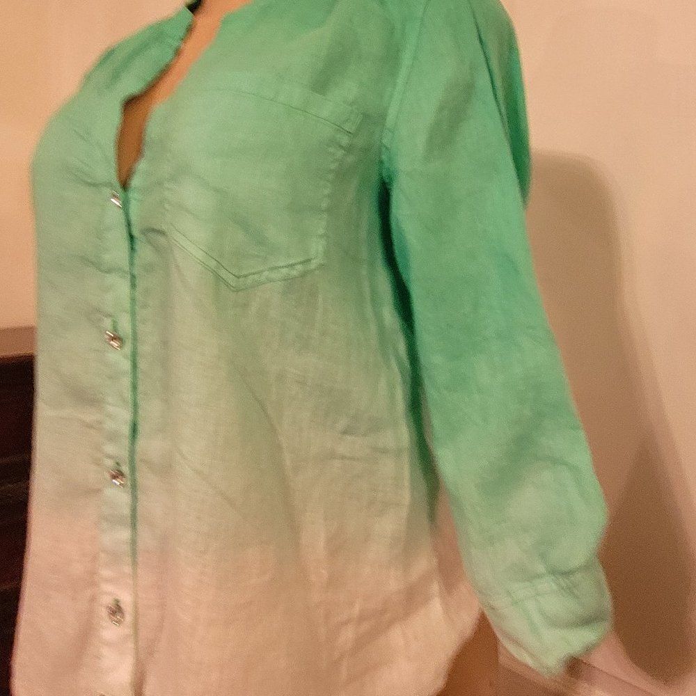 BRAND NEW LINENI.N.C INTERNATIONAL CONCEPTS BLOUSE